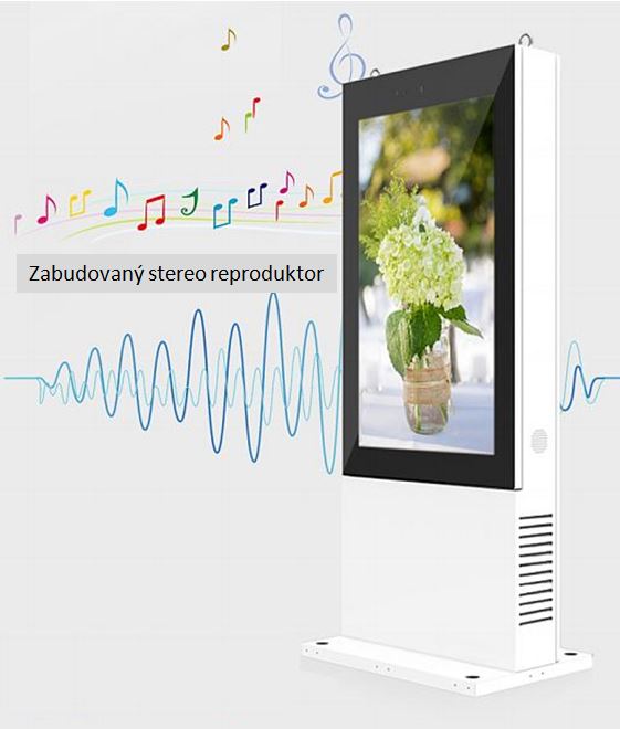 externy_LCD_panel_digitáln_informacie_stereo_reproduktor_zvuk_alarm_kiosk_morez